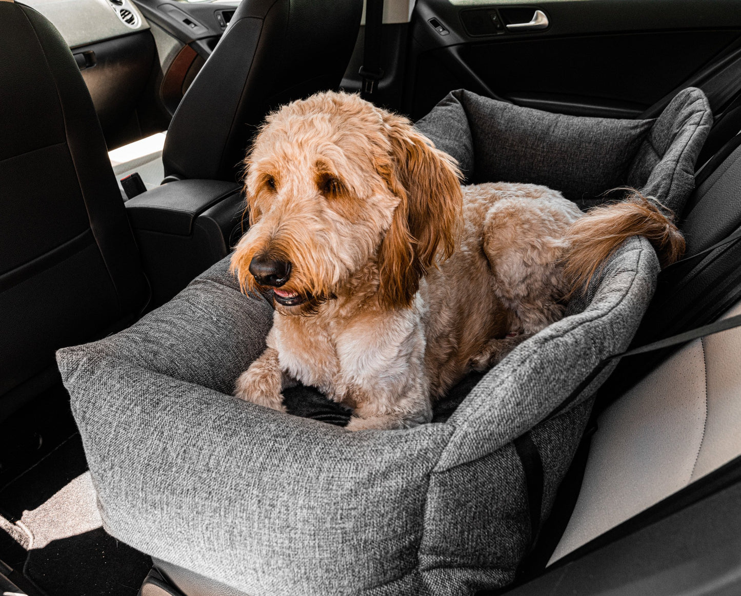 PupProtector™ Back Seat Memory Foam Car Bed