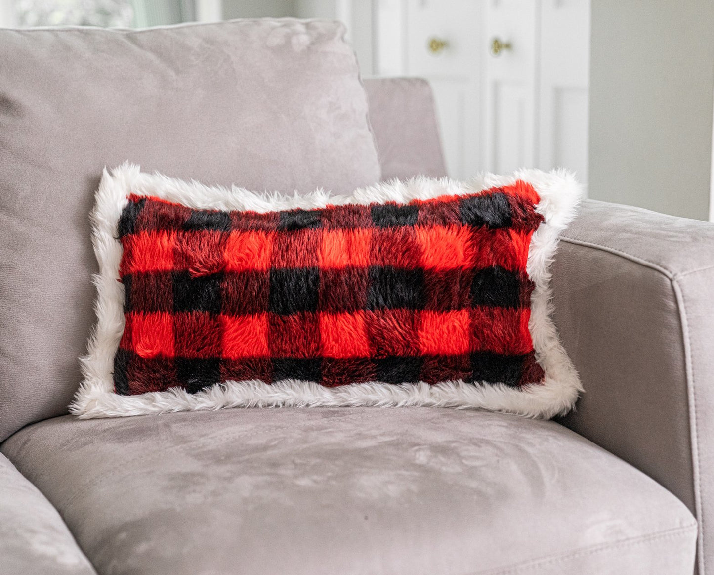 PupPillow™ Winter Plaid Memory Foam Pillow