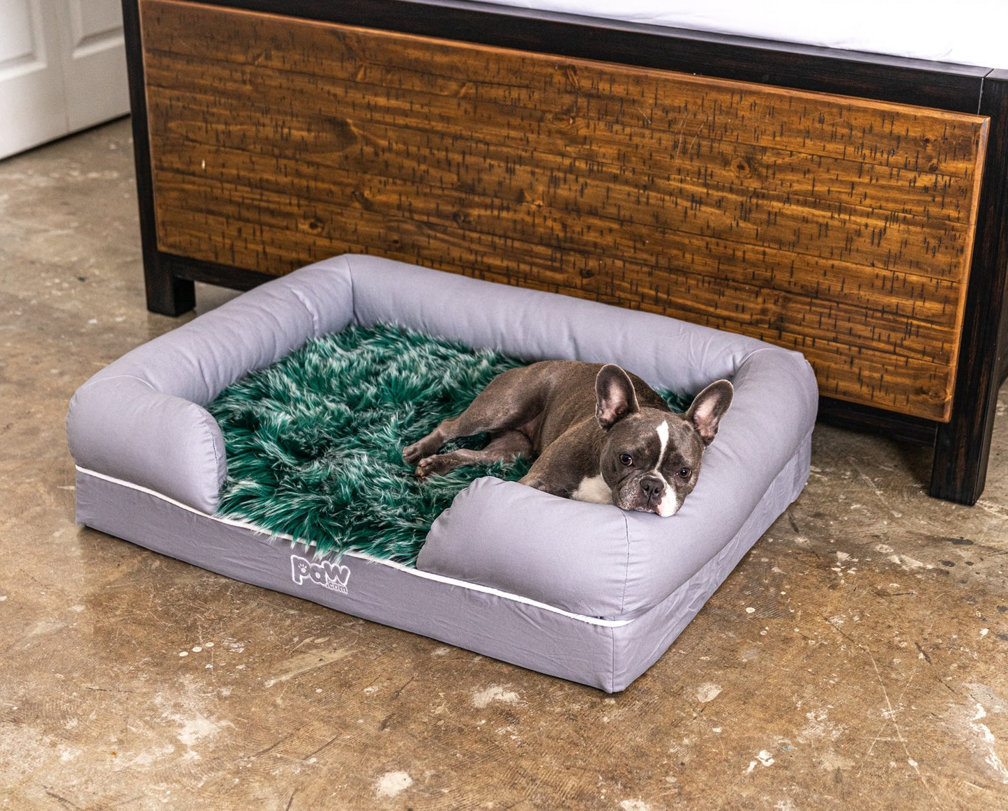 PupLounge™ Holiday Topper - Green (Bed Not Included)