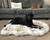 PupRug™ Faux Fur Orthopedic Dog Bed - Curve White