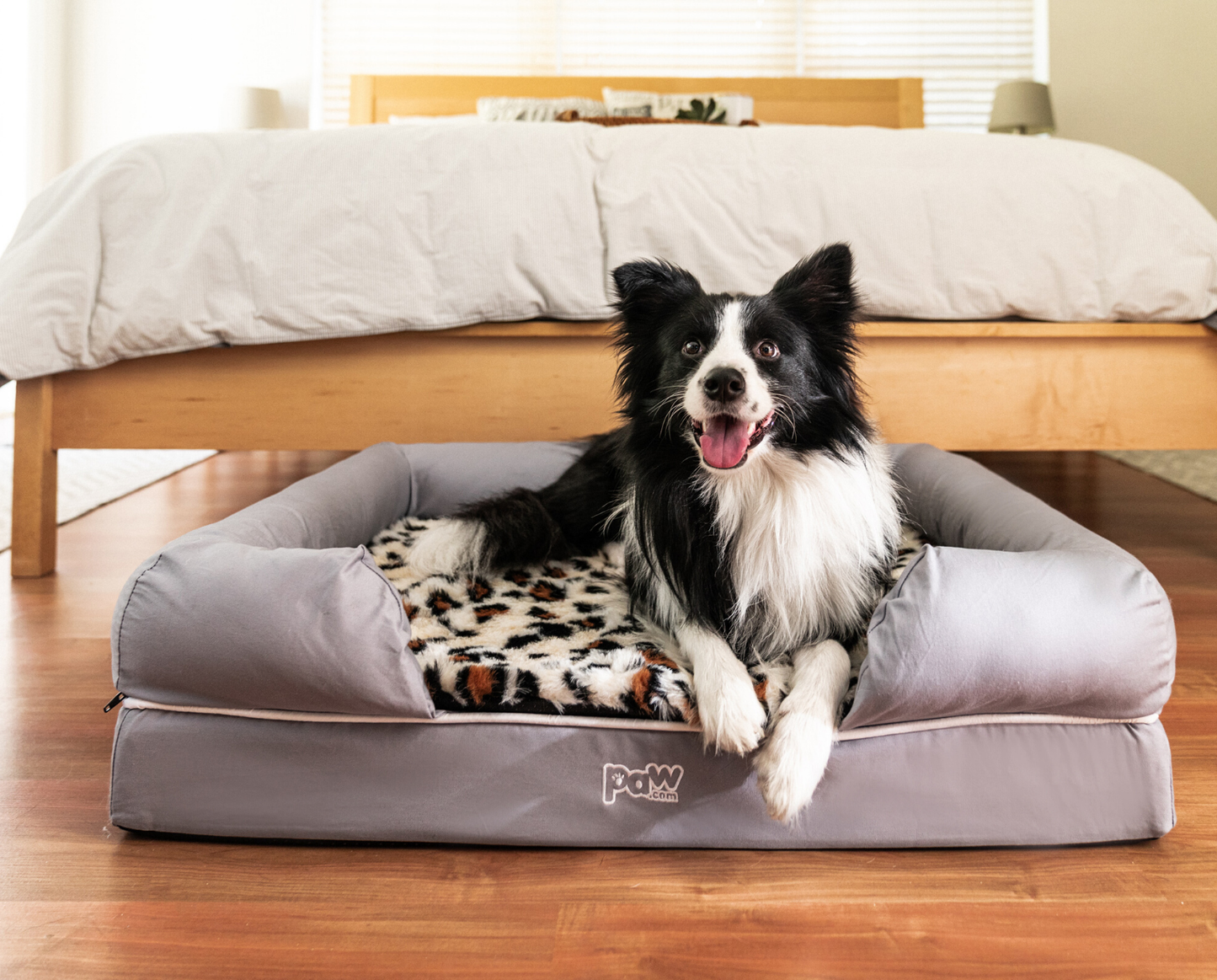 PupLounge™ Topper - Cheetah Faux Print (Bed Not Included)