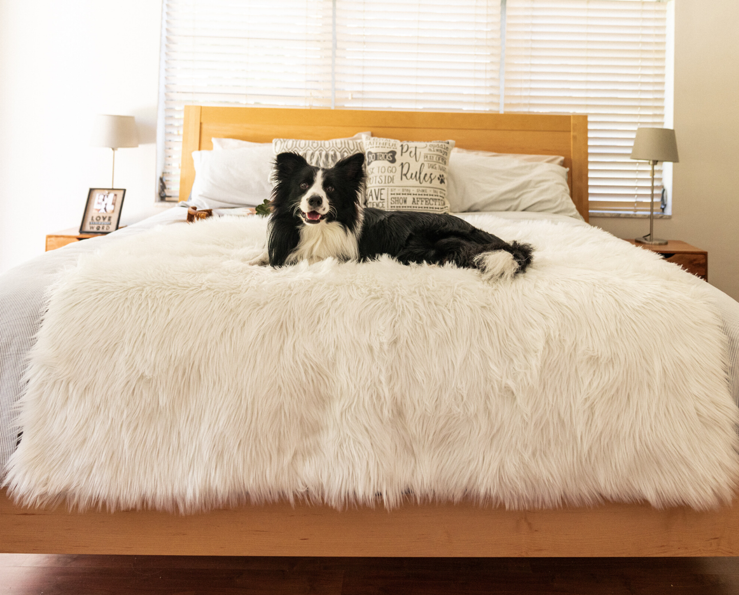 PupProtector™ Waterproof Throw Blanket - Polar White