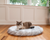 CatNap™ Faux Fur Orthopedic Bed - Grey